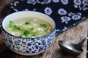 【素食菜谱】荠菜豆腐羹